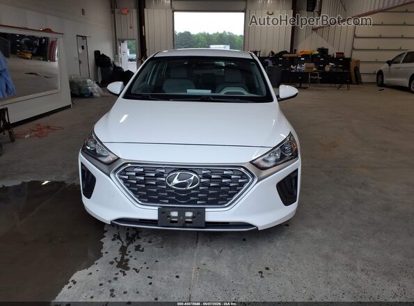KMHC65LC3LU220644 2020 HYUNDAI IONIQ HYBRID Белый Вид щитка приборов