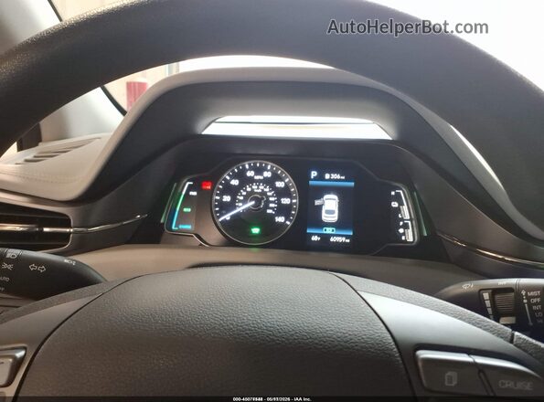 KMHC65LC3LU220644 2020 HYUNDAI IONIQ HYBRID Белый Вид задних сидений