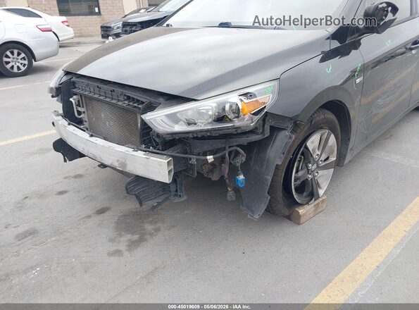 KMHC65LC3LU227416 2020 HYUNDAI IONIQ HYBRID Black Դիմացի տեսք