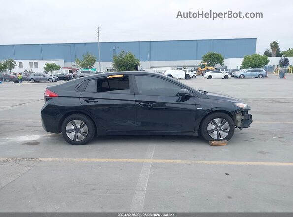 KMHC65LC3LU227416 2020 HYUNDAI IONIQ HYBRID Black Սալոնի 360 աստիճան տեսք