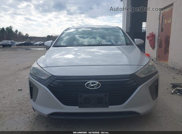 KMHC65LC4JU075644 2018 HYUNDAI IONIQ HYBRID Silver Вид щитка приладів
