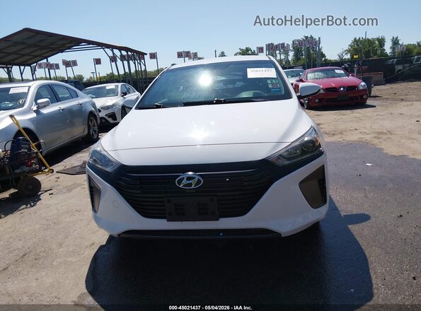 KMHC65LC4JU082688 2018 HYUNDAI IONIQ HYBRID White 