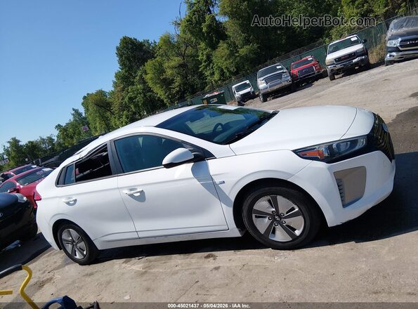 KMHC65LC4JU082688 2018 HYUNDAI IONIQ HYBRID White 