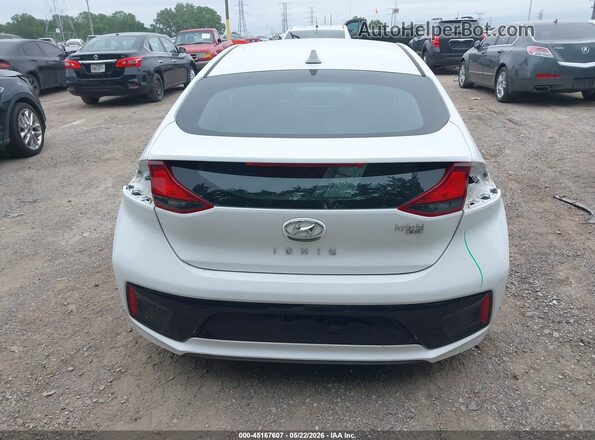 KMHC65LC4JU099569 2018 HYUNDAI IONIQ HYBRID White 