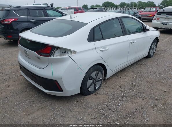 KMHC65LC4JU099569 2018 HYUNDAI IONIQ HYBRID White Tył prawy