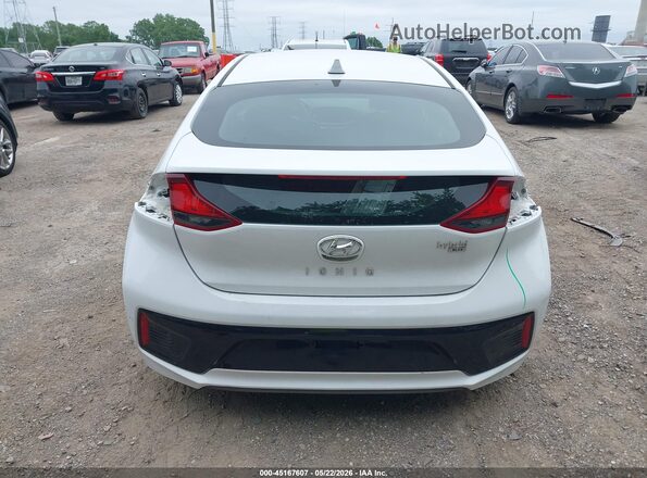 KMHC65LC4JU099569 2018 HYUNDAI IONIQ HYBRID White 
