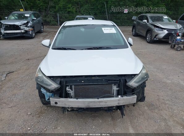 KMHC65LC4JU099569 2018 HYUNDAI IONIQ HYBRID White Widok z przodu