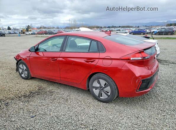 KMHC65LC4KU167502 2019 HYUNDAI IONIQ Красный Задняя левая четверть
