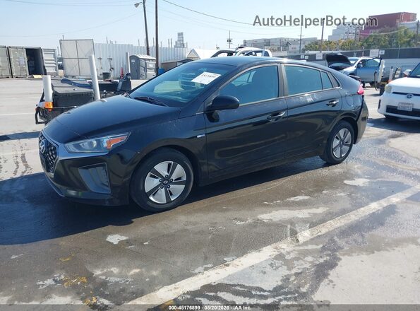 KMHC65LC4LU239137 2020 HYUNDAI IONIQ HYBRID Черный Передняя левая четверть