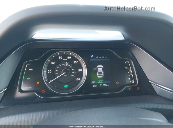 KMHC65LC4LU239137 2020 HYUNDAI IONIQ HYBRID Черный Вид задних сидений