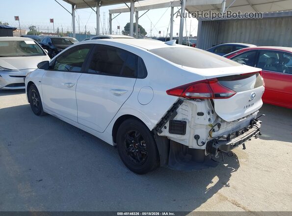 KMHC65LC6HU024768 2017 HYUNDAI IONIQ HYBRID Белый Задняя левая четверть