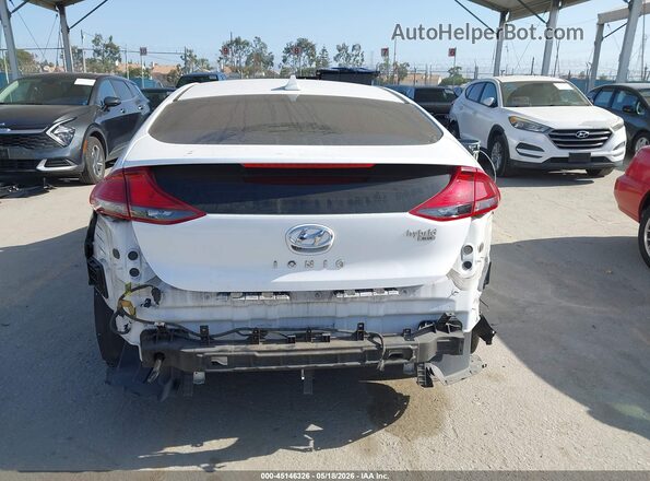 KMHC65LC6HU024768 2017 HYUNDAI IONIQ HYBRID Белый 