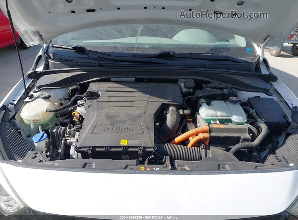 KMHC65LC6HU024768 2017 HYUNDAI IONIQ HYBRID Белый Вид сзади