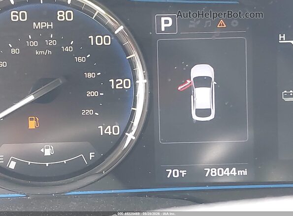 KMHC65LC6KU131228 2019 HYUNDAI IONIQ HYBRID White 