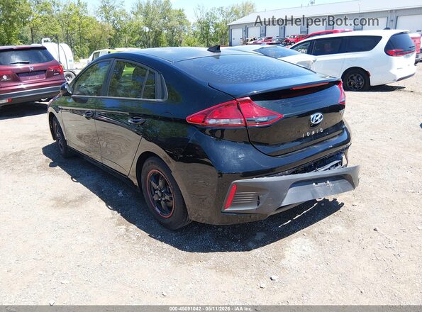 KMHC65LC6KU138048 2019 HYUNDAI IONIQ HYBRID Black Задня ліва чверть