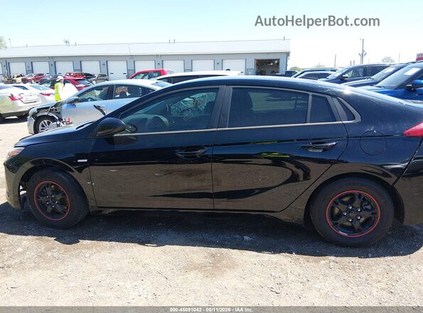 KMHC65LC6KU138048 2019 HYUNDAI IONIQ HYBRID Black Вид задньої частини салону