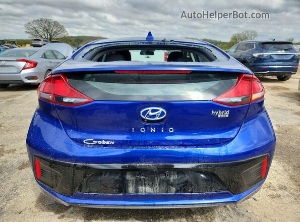 KMHC65LC6KU169705 2019 HYUNDAI IONIQ Blue 