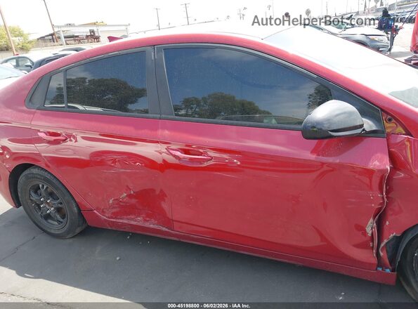 KMHC65LC6KU180672 2019 HYUNDAI IONIQ HYBRID Red 360 interior view