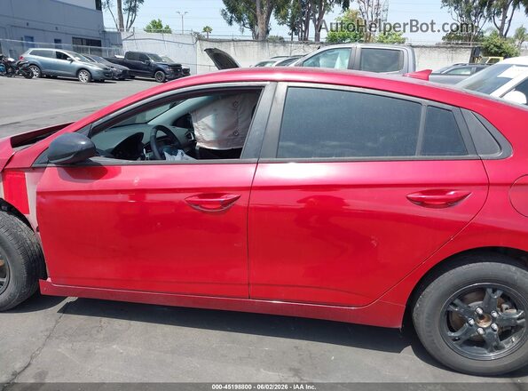 KMHC65LC6KU180672 2019 HYUNDAI IONIQ HYBRID Red 