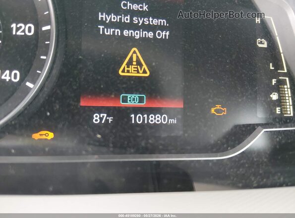 KMHC65LC6LU229371 2020 HYUNDAI IONIQ HYBRID Silver 