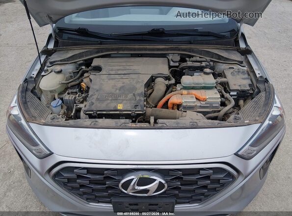 KMHC65LC6LU229371 2020 HYUNDAI IONIQ HYBRID Silver Widok z tyłu