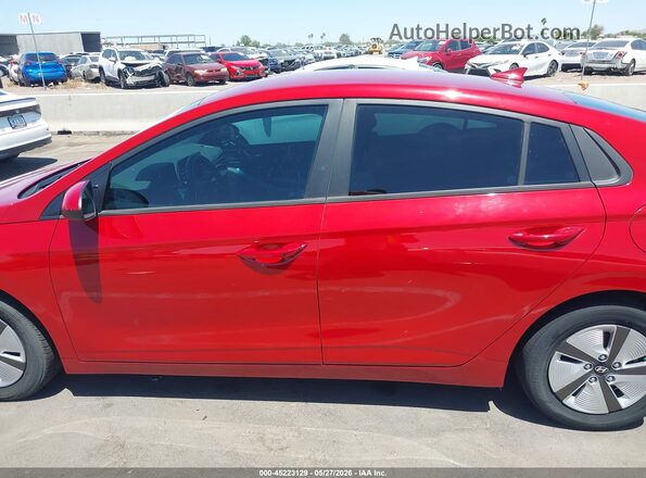 KMHC65LC6NU274930 2022 HYUNDAI IONIQ HYBRID Red 