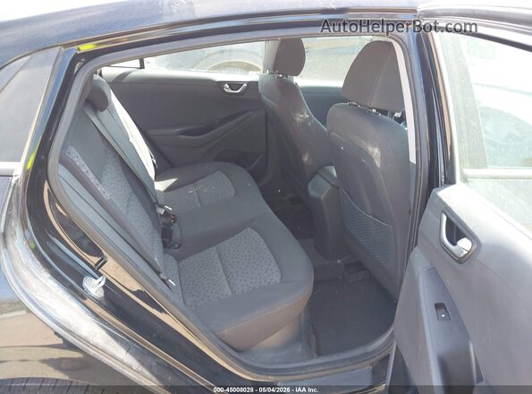 KMHC65LC7JU062371 2018 HYUNDAI IONIQ HYBRID Black Вид наклейки з VIN-кодом