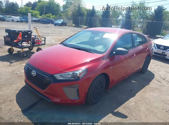 KMHC65LC7KU123963 2019 HYUNDAI IONIQ HYBRID Red Front left