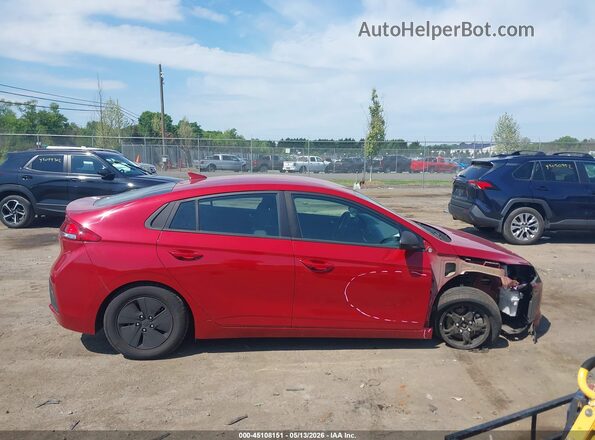 KMHC65LC7KU123963 2019 HYUNDAI IONIQ HYBRID Red 360 interior view