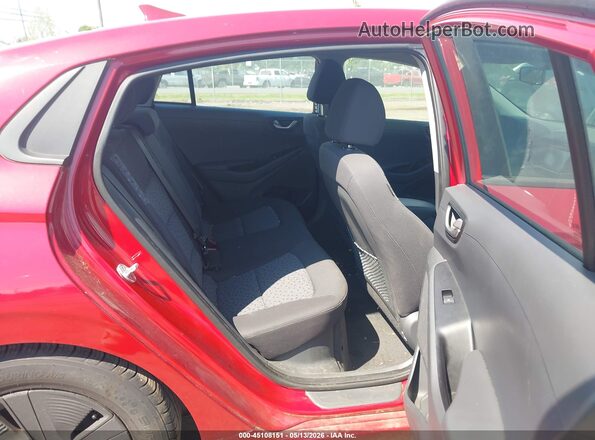 KMHC65LC7KU123963 2019 HYUNDAI IONIQ HYBRID Red VIN sticker view