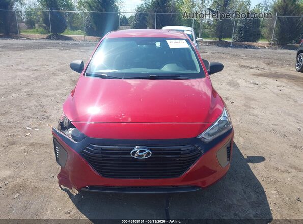 KMHC65LC7KU123963 2019 HYUNDAI IONIQ HYBRID Red Rear interior view
