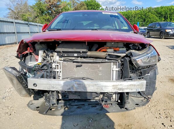 KMHC65LC7LU227757 2020 HYUNDAI IONIQ Красный Вид спереди