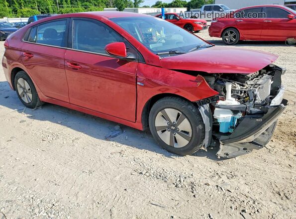 KMHC65LC7LU227757 2020 HYUNDAI IONIQ Красный Передняя правая четверть