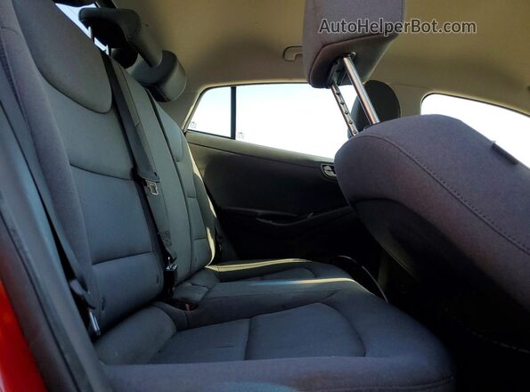 KMHC65LC7LU227757 2020 HYUNDAI IONIQ Красный Вид задних сидений