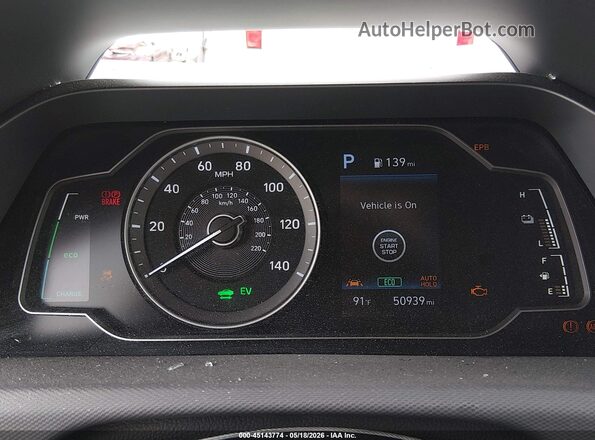 KMHC65LC7NU279800 2022 HYUNDAI IONIQ HYBRID Gray 