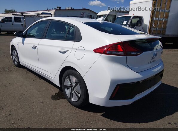 KMHC65LC8JU100285 2018 HYUNDAI IONIQ HYBRID White Tył lewy
