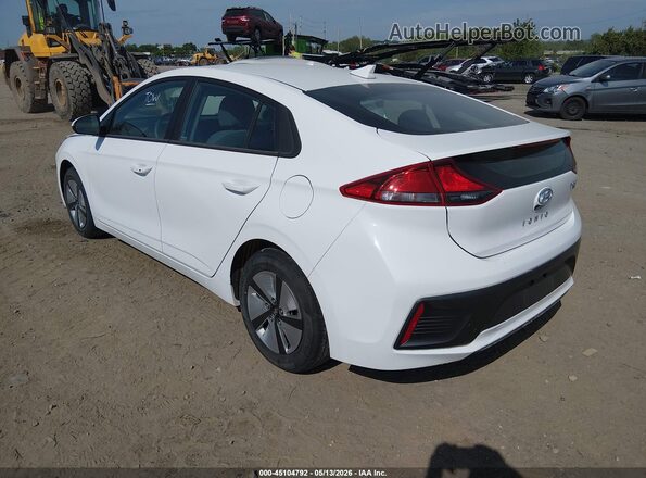 KMHC65LC8MU249364 2021 HYUNDAI IONIQ HYBRID White Tył lewy