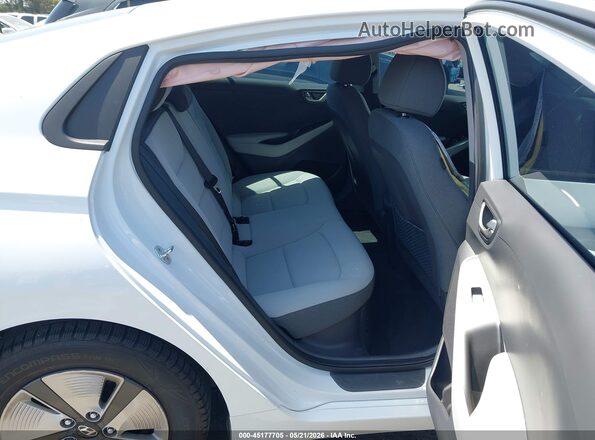 KMHC65LC8MU252846 2021 HYUNDAI IONIQ HYBRID White VIN კოდის სტიკერის ხედი