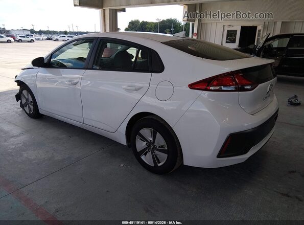 KMHC65LCXMU257837 2021 HYUNDAI IONIQ HYBRID White Trasero izquierdo