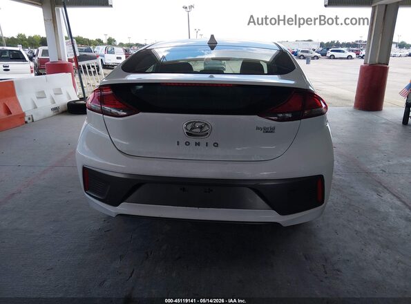 KMHC65LCXMU257837 2021 HYUNDAI IONIQ HYBRID White 