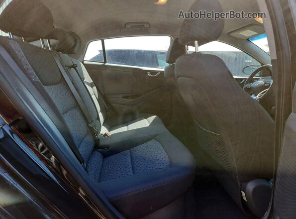 KMHC65LD0KU139026 2019 HYUNDAI IONIQ Black Vista de los asientos traseros