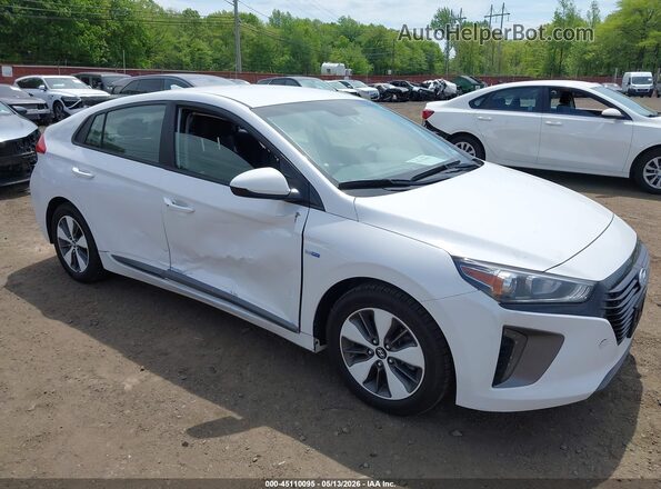 KMHC65LD3KU132099 2019 HYUNDAI IONIQ PLUG-IN HYBRID White 