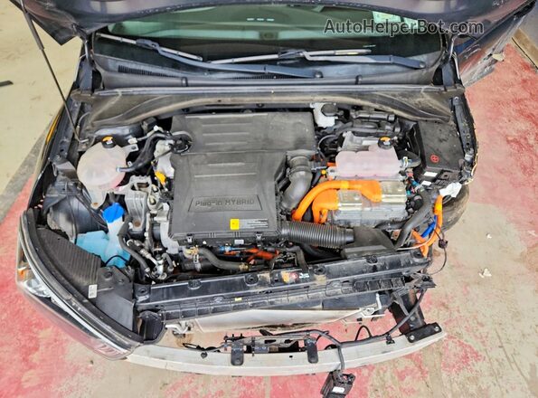 KMHC65LD6MU250697 2021 HYUNDAI IONIQ Black Вид задньої частини салону
