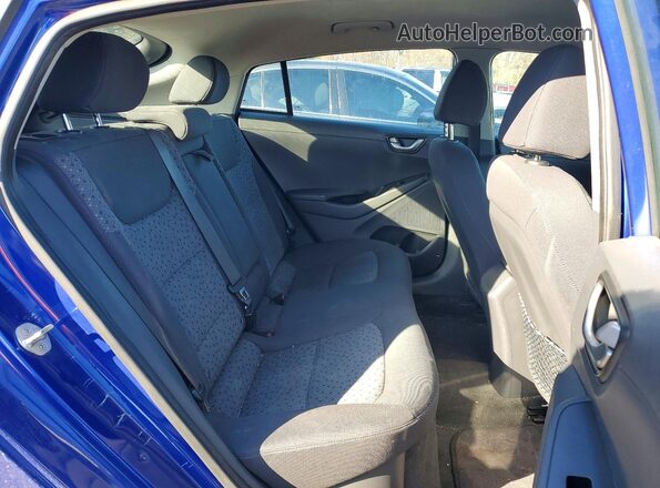 KMHC65LD7KU115483 2019 HYUNDAI IONIQ Синий Вид задних сидений