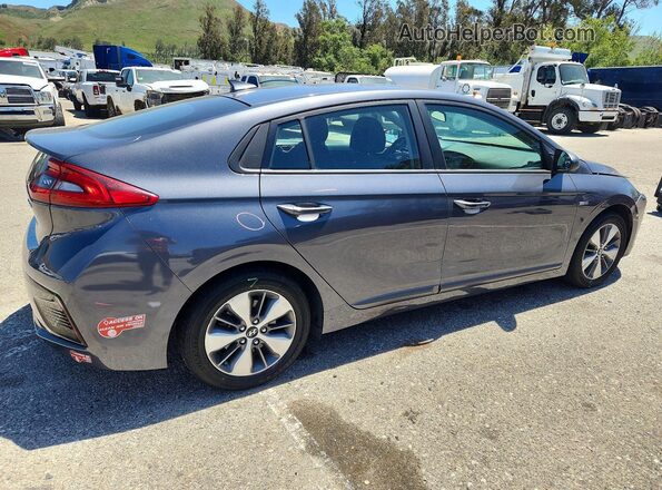 KMHC65LD8JU104362 2018 HYUNDAI IONIQ Gray 