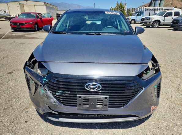 KMHC65LD8JU104362 2018 HYUNDAI IONIQ Gray 