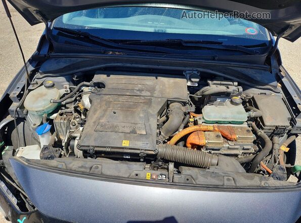 KMHC65LD8JU104362 2018 HYUNDAI IONIQ Gray 
