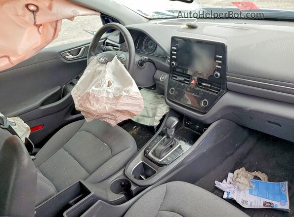 KMHC65LD8MU257229 2021 HYUNDAI IONIQ Blue 