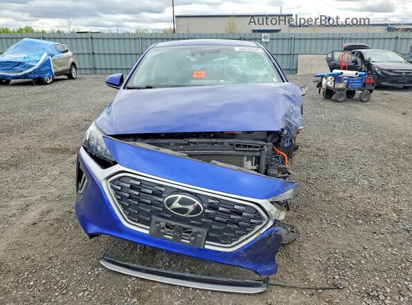 KMHC65LD8MU257229 2021 HYUNDAI IONIQ Blue 