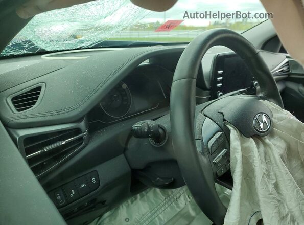 KMHC65LD8MU257229 2021 HYUNDAI IONIQ Blue 